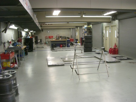 DRR garage empty